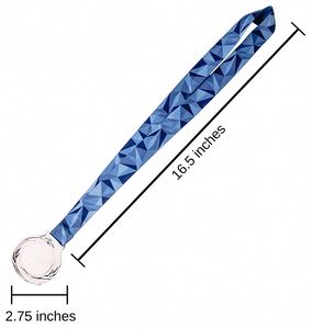 Custom Metal Medal With <b>Polyester</b> <b>Lanyard</b> Marathon Match Zinc Alloy Craft Medal - Product Image 2