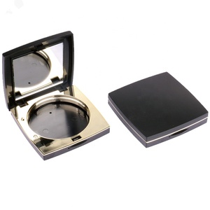 Fashion <strong>Luxury</strong> Square Empty Pressed Powder Packaging Custom Cosmetic Packaging <strong>Compact</strong> Case With <strong>Mirror</strong> - Product Image 4