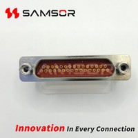 Connecteur électrique miniature rectangulaire de la série Micro-D J30J, connecteur femelle J30J-31ZKN, connecteur vertical pour circuit imprimé