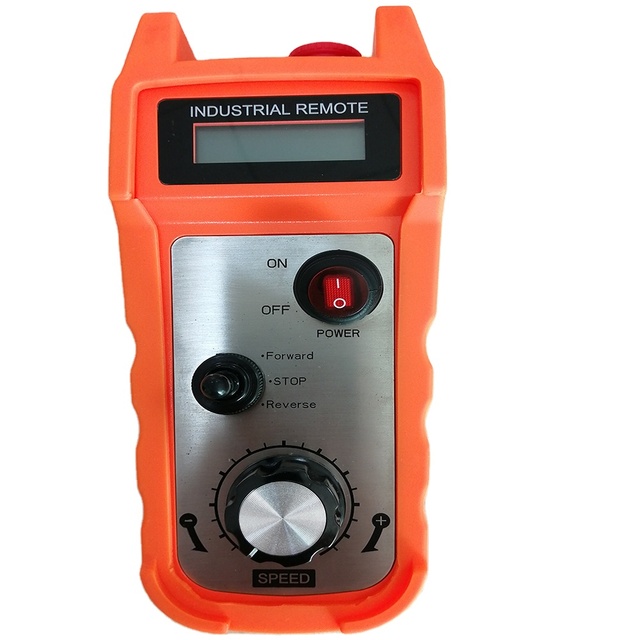 Anti-interference 200 m Transmission Roller Frame Positioner Industrial Wireless Remote Control