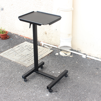 Support de sol télescopique mobile en alliage métallique pour ordinateur portable et projecteur, capacité de charge 15 kg