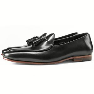 Mocasines de Gamuza Marrón para Hombre, Punta Cuadrada, Sin Cordones, Parte Superior de Cuero Genuino, Plantilla Acolchada, para Oficina y Trabajo, Todas las Temporadas - Product Image 4