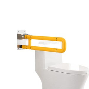 Barre d'appui WC en U Fuyao, acier inoxydable 25 mm, ABS extérieur 35 mm, antidérapante, pour personnes âgées et handicapées, sécurité salle de bain - Product Image 4