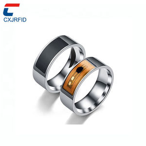 Diamante de moda tamaño personalizado para hombres/mujeres impermeable tecnología usable anillo inteligente Nfc - Product Image 5
