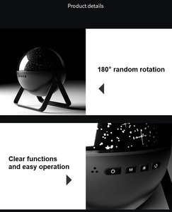 Planeta azul Led Projetor noite Luz Projeção Dinâmica RGB <span class=keywords><strong>Bluetooth</strong></span> Controle Remoto Estrela Projeção Lâmpada Para Casa - Product Image 3