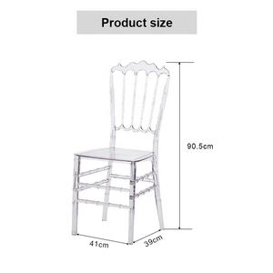 Vente <span class=keywords><strong>en</strong></span> gros <span class=keywords><strong>de</strong></span> chaises <span class=keywords><strong>en</strong></span> plastique <span class=keywords><strong>plexiglas</strong></span> pour événements tifanny <span class=keywords><strong>en</strong></span> cristal <span class=keywords><strong>chaise</strong></span> napoléon transparente chaises chivari pour fête <span class=keywords><strong>de</strong></span> mariage - Product Image 5