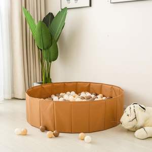 Aire de jeux pour enfants/bébés, durable et robuste, pliable et portable, pas besoin de gonfler - Product Image 2