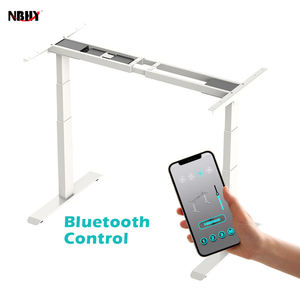 Escritorio de pie ergonómico de gran venta con altura ajustable, muebles de oficina inteligentes, escritorio eléctrico de pie - Product Image 2