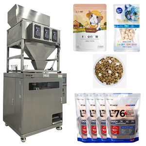Máquina de Pesaje y Envasado Vertical Multicabezal para Polvo, Gránulos, Nueces y Granos de Café, Tipo Bolsa, Prellenada, Multifunción - Product Image 2