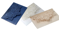 Cartes d'invitation de mariage personnalisées de luxe, papier artistique, vernis mat, impression UV, découpe personnalisée, taille/logo sur mesure, style chinois, découpe au laser