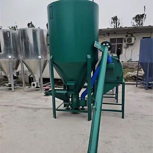 Macinatore e Miscelatore Automatico Verticale per Mangimi di Mais e Mandorle per Allevamenti di Suini e Bovini, Alta Produttività, Nuovo in Acciaio Inox 200kg/h - Product Image 5