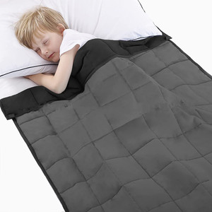 Manta Ponderada Personalizada para Niños, <span class=keywords><strong>Tela</strong></span> <span class=keywords><strong>de</strong></span> Poliéster Lijada para Manta Rellena <span class=keywords><strong>de</strong></span> Cuentas <span class=keywords><strong>de</strong></span> Vidrio, Suave para Colchas - Product Image 1