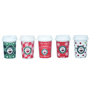 Giáng Sinh <span class=keywords><strong>3D</strong></span> Thu Nhỏ Cà Phê Cốc Nhựa Quyến Rũ Mini Cup Nhựa Cabochon Nhà Búp Bê Đồ Chơi Thực Phẩm Vui Nhộn DIY Mô Phỏng Trang Trí - Product Image 1