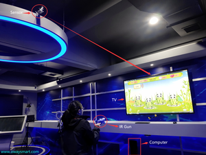 Jeu de tir d'intérieur de <span class=keywords><strong>réalité</strong></span> <span class=keywords><strong>virtuelle</strong></span> multijoueur de grand espace pour le centre d'enfants, parc d'attractions - Product Image 6