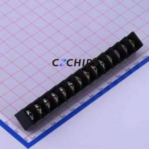 DBT30C-8.25-14P-BK-P Barrier Terminal Block Through hole Component (THT),P=8.25mm Connector Two Sides 8.25mm 1x14P Straight Pin - Product Image 1