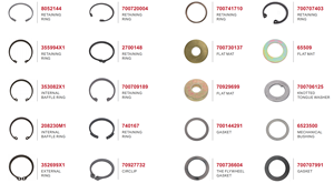 สตั๊ดติดตั้งเครื่องจักรกลการเกษตร MF2270ใหม่สำหรับเครื่องอัดก้อนกลม AGCO สำหรับ Balers-6523229ฮอลแลนด์ - Product Image 2