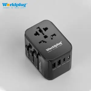 Worldplug International USB adattatore caricabatterie da viaggio adattatore adattatore universale