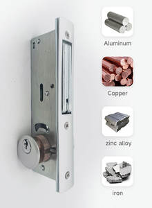Venta caliente <span class=keywords><strong>Cerradura</strong></span> de <span class=keywords><strong>puerta</strong></span> de acero inoxidable Cilindros cuadrados de vidrio deslizante <span class=keywords><strong>Cerradura</strong></span> de <span class=keywords><strong>puerta</strong></span> de vidrio Exterior de Seguridad <span class=keywords><strong>para</strong></span> <span class=keywords><strong>puerta</strong></span> de aluminio - Product Image 4