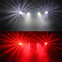 Barre de lumière LED RGBW DMX Pro pour éclairage de scène, projecteur pour DJ, discothèque, mariage, événement, location avec support et sac de transport