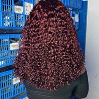 Peluca frontal SDD 13x4 de cabello 100% Remy peruano de alta densidad, 18 pulgadas, sin pegamento, tejido a máquina, doble trama, súper doble densidad
