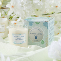 Senye lilin kedelai tunggal lilin aromaterapi cendana Lavender Kayu Putih Mint Modern rumah dalam ruangan kamar tidur hadiah Hari Valentine