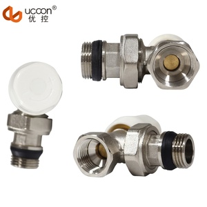 Vanne de radiateur <span class=keywords><strong>thermostatique</strong></span> Offre Spéciale avec tête blanche pour système de chauffage de l'eau avec <span class=keywords><strong>prix</strong></span> de gros - Product Image 3