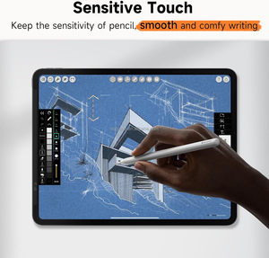 Protector de Pantalla de Privacidad 360 Grados, Grado AAA, para <span class=keywords><strong>iPad</strong></span> <span class=keywords><strong>Pro</strong></span> 13/12.9/11 Air 13/M2 Modelos 2024, Sensación de Papel, Antideslumbrante, Impermeable, PET 2.5D - Product Image 6