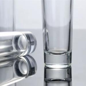 الجملة مخصصة 60 مللي 2oz طويل القامة ضئيلة كاسات صغيرة تيكيلا مطلق النار بالرصاص الزجاج مع الثقيلة قاعدة - Product Image 3