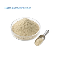 Extrait de Natto de qualité alimentaire naturel, poudre de Nattokinase, 20000FU/g
