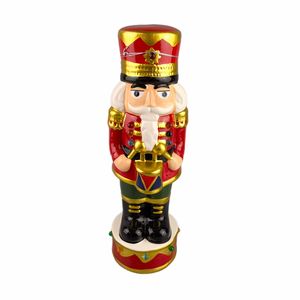 Christmas Decoration Ceramic <strong>Life</strong> <strong>Size</strong> <strong>Nutcracker</strong> Custom 6ft <strong>Nutcracker</strong> Soldier Statues with LED Light Modern Style Custom Logo - Product Image 6
