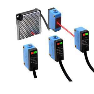 חיישן קירבה אינדוקטיבי מרובע FH בעל דיוק גבוה, דגם FHD61XXXXX של Fanghong, פליז מצופה ניקל, IP67, 10-30VDC - Product Image 1