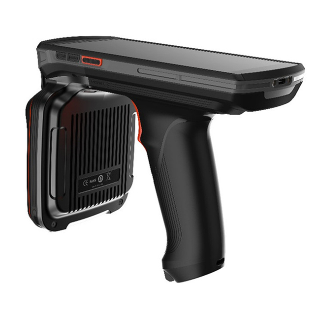 RFID Gun Scanner R2000 Impinj UHF PDA Industrial 5.7inch Mobile 1D/2D Scanner bluetooth Handheld UHF RFID Reader