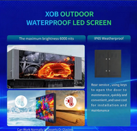 Camión de Publicidad Móvil XOBLED P4 con Paneles LED Digitales, Pantallas Montadas en Camión para Uso en Vallas Publicitarias Móviles al Aire Libre