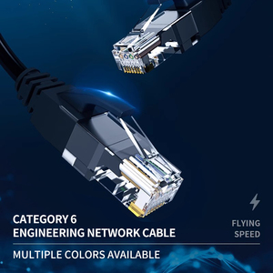 Zhefan tốc độ cao 0.5-50m <span class=keywords><strong>CAT5E</strong></span>/Cat6/CAT7/cat8 sstp <span class=keywords><strong>SFTP</strong></span> LAN Cáp Cat 6 vá cáp dây với RJ45 cắm - Product Image 3