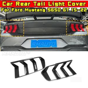 Couvre-phares arrière extérieurs pour voiture, accessoires automobiles pour Ford Mustang S650 GT 2015-2022, couvre-feux arrière décoratifs, kit carrosserie - Product Image 2