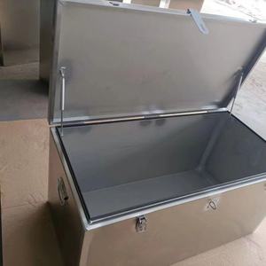 Caja de Herramientas Moderna de Acero Inoxidable, Almacenamiento Impermeable, Diseño Metálico Simple, Corte Láser de Chapa Metálica, ISO9001 - Product Image 2