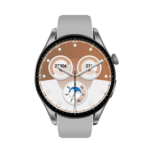 BW16 Circular Smart Watch Google Play Access BT Calling Men GPS Smart Watch Phone with Sim Card Slot Camera