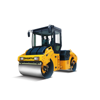 Compacteur routier à double tambour vibrant Shantui SRD08 de 8 tonnes