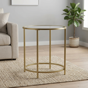 Modern Coffee <b>Table</b> Center <b>Table</b> Wooden Marble Pattern with Metal Frame, Industrial <b>Sofa</b> <b>Side</b> Corner End <b>Table</b> for Living Room - Product Image 3