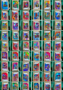 En Stock 100 Pièces Sachets Mylar Découpés 3.5g Anti-Odeur en Formes Assorties pour Emballages de Comestibles avec Boîtes - Product Image 5