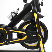 Bicicleta de Spinning OEM, Bicicleta Estática para Cardio en Interiores, Ajustable, Profesional, Equipo de Gimnasio Inteligente