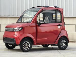 سيارة ركاب كهربائية صغيرة بجهد 60 فولت ذات 4 مقاعد ، ذات مظهر جيد ، دراجة ثلاثية العجلات للبالغين بقوة W ، هيكل مغلق ، سيارة كهربائية من النوع الفولاذ ، طراز جديد - Product Image 6