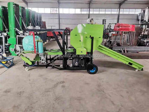 เครื่องจักรบรรจุภัณฑ์หญ้าหมักข้าวโพดขายส่งจากโรงงาน เครื่องเก็บเกี่ยว เครื่องตัดหญ้าแบบรถแทรกเตอร์ เครื่องบดหญ้า เครื่องอัดฟางม้วนขนาดเล็ก ราคา - Product Image 6