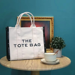 <b>Canvas</b> Tote <b>Bag</b> Women Fashion Large Capacity <b>Canvas</b> Capacity Women Handbags Letters Shoulder Crossbody <b>Bags</b> Luxury Big <b>Shopper</b> - Product Image 1