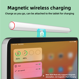 Su misura per Apple <span class=keywords><strong>Ipad</strong></span> <span class=keywords><strong>Pro</strong></span> M4 stilo <span class=keywords><strong>penna</strong></span> Touch matita di rifiuto del palmo magnetico attacca la matita - Product Image 2