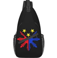 Sac à bandoulière drapeau du Panama, sac à dos de voyage patriotique, sac de randonnée, sac de poitrine, sac à bandoulière pour femmes et hommes, personnalisé en polyester