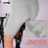 Cuissardes de cyclisme personnalisées anti-bactériennes, anti-UV, avec rembourrage haute densité, évacuation de l'humidité, respirantes et à compression professionnelle