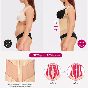 Faja Reductora de Cintura Plana al por Mayor, Faja Moldeadora con Logotipo Personalizado, Faja Reductora de Cintura para Mujer, Chaleco Moldeador de Cuerpo para Mujer - Product Image 2
