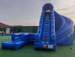 زحليقة هوائية جافة ضخمة بمسارين للتأجير - Product Image 3