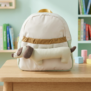 Nueva Mochila Infantil con Diseño de Perrito Teckel en Colores Pastel, con Cierre de Cremallera y Material de Nailon Resistente al Agua - Product Image 2